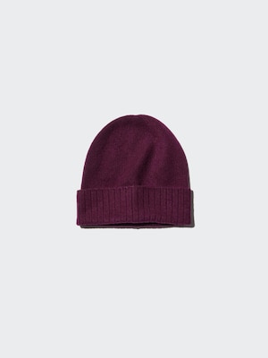 CASHMERE KNITTED BEANIE