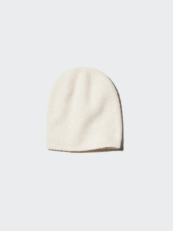 SOUFFLÉ YARN KNITTED BEANIE
