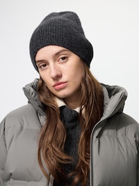 Souffle Yarn Knitted Beanie