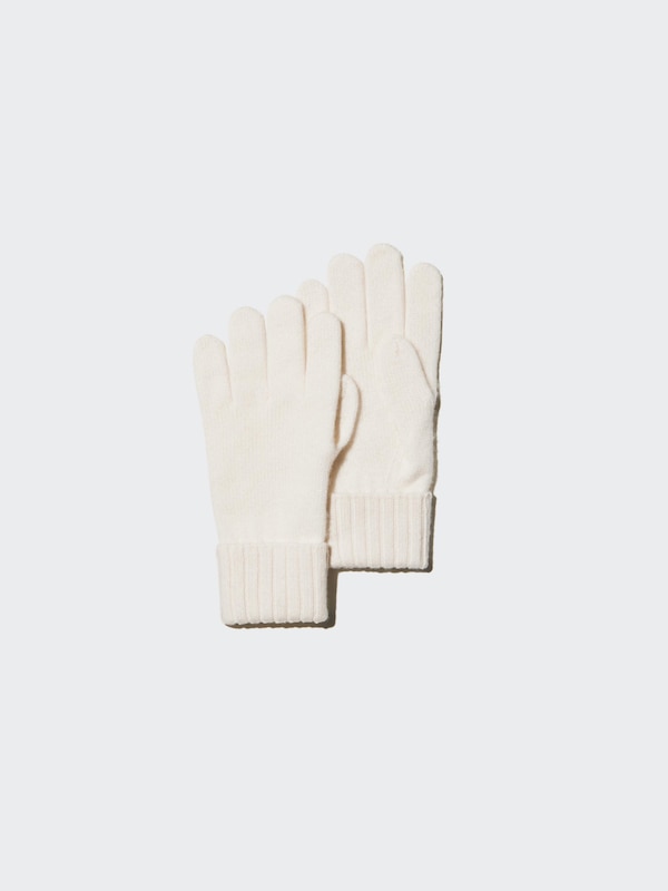 GANTS TRICOTÉS EN CACHEMIRE
