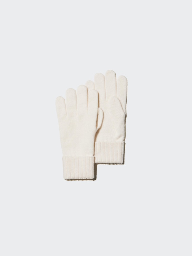 100% Cashmere Knit Gloves