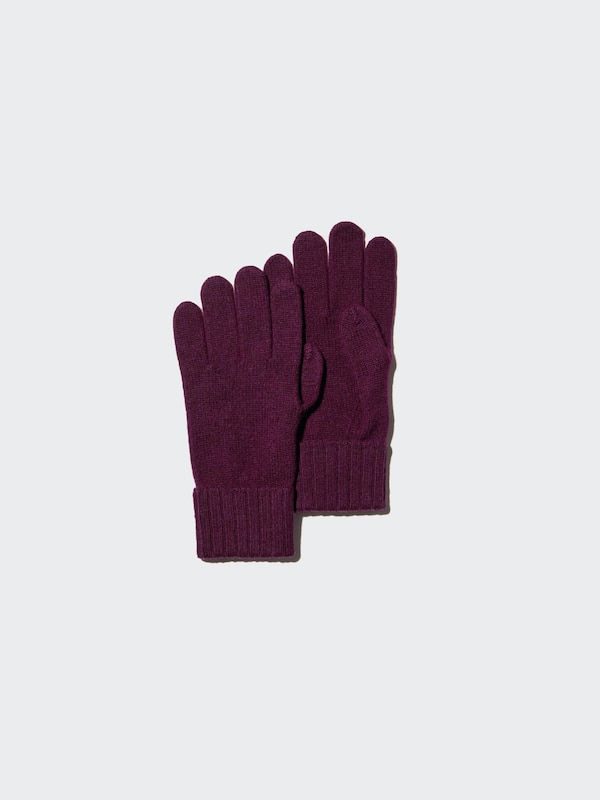 CASHMERE KNITTED GLOVES