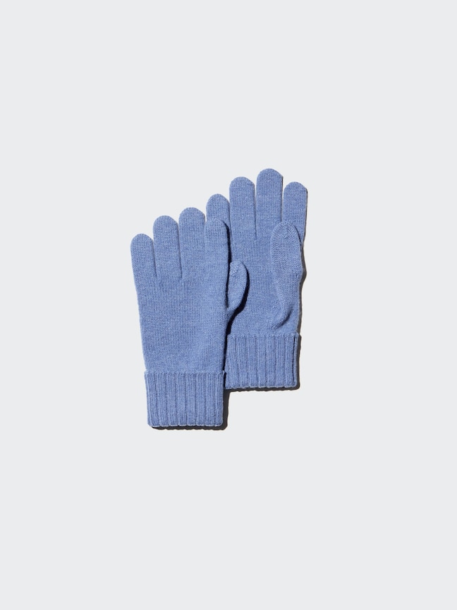 100% Cashmere Knit Gloves