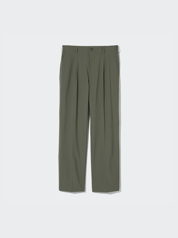 AirSense Pleated Wide Trousers