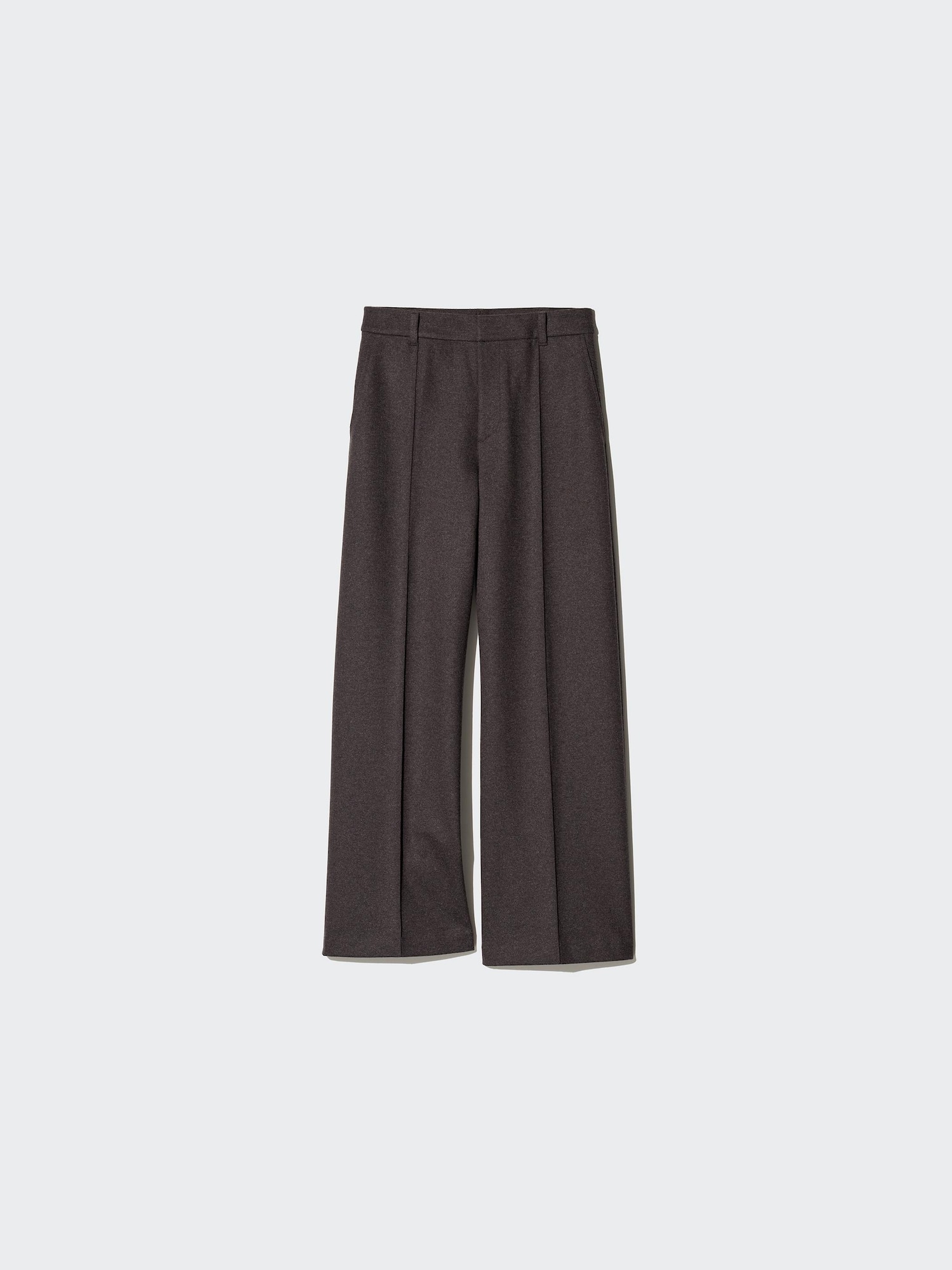 BRUSHED JERSEY WIDE PANTS