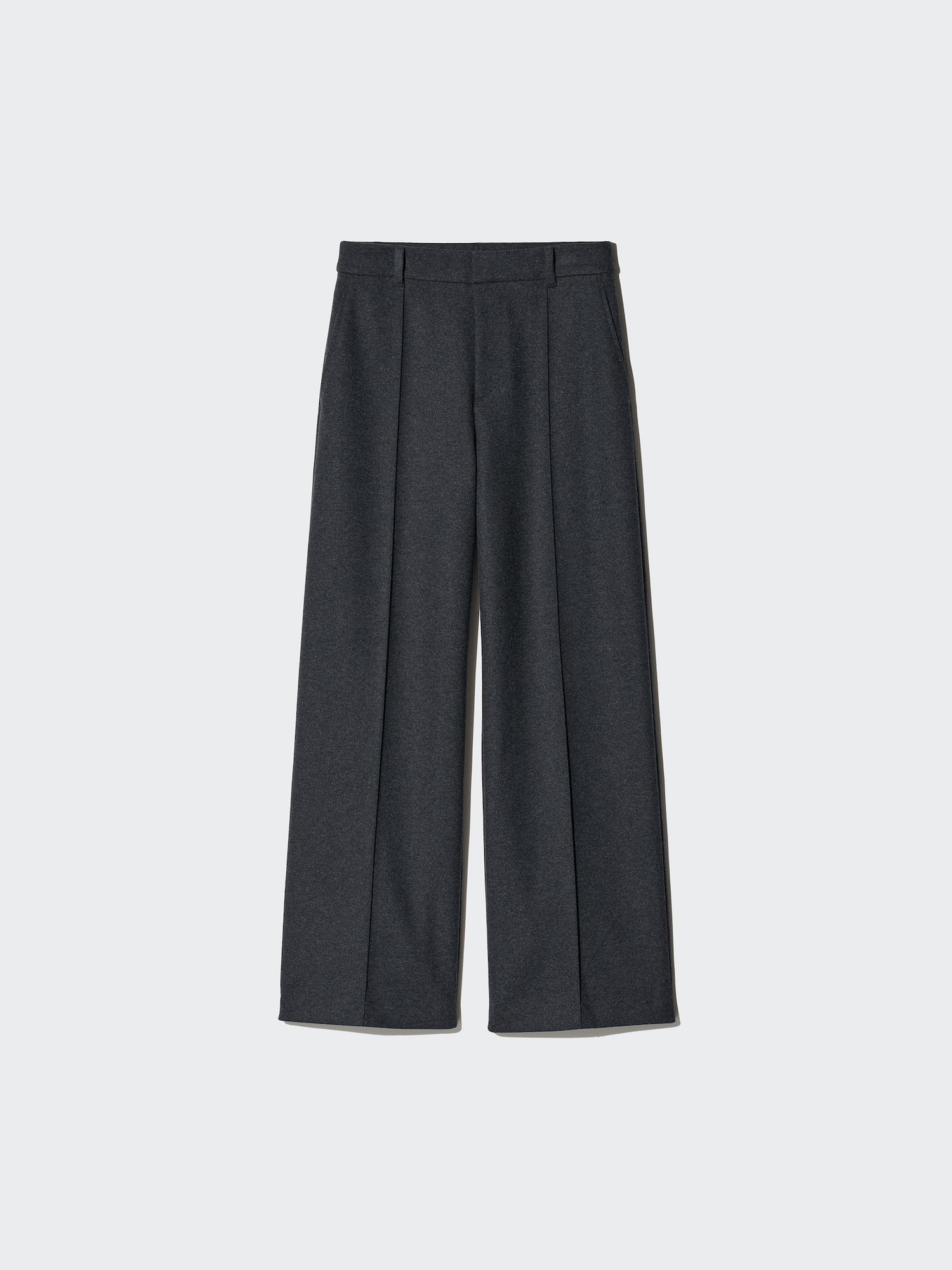 BRUSHED JERSEY WIDE PANTS