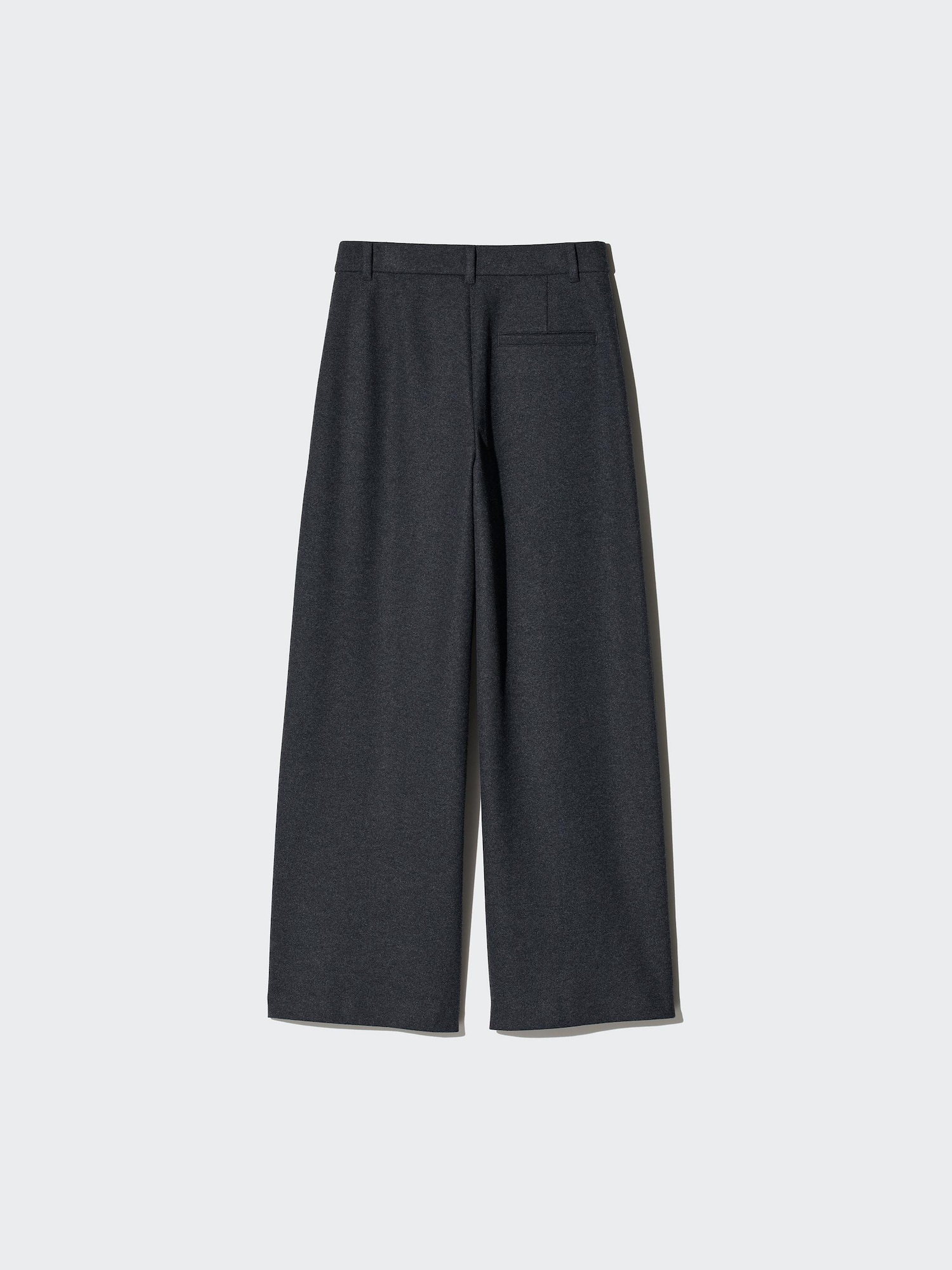 BRUSHED JERSEY WIDE PANTS