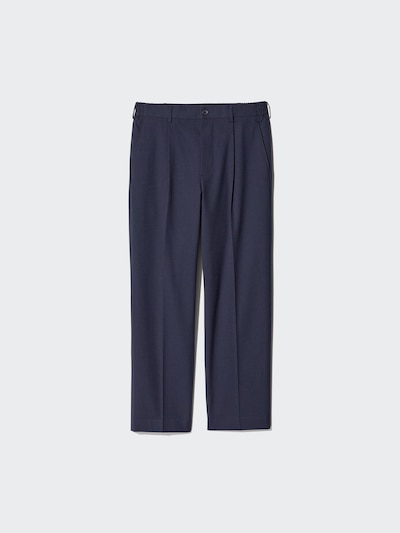 Pleated Wide Pants | Brushed Twill