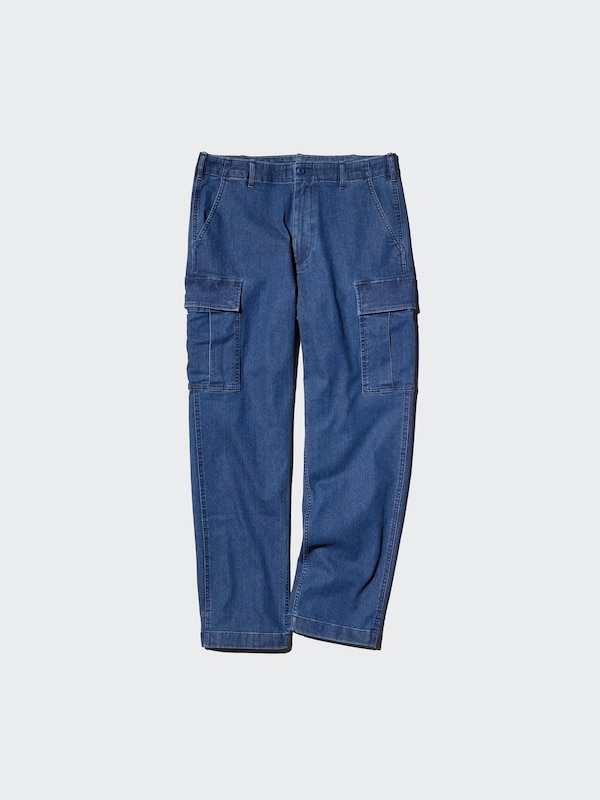 Cargo Denim Pants