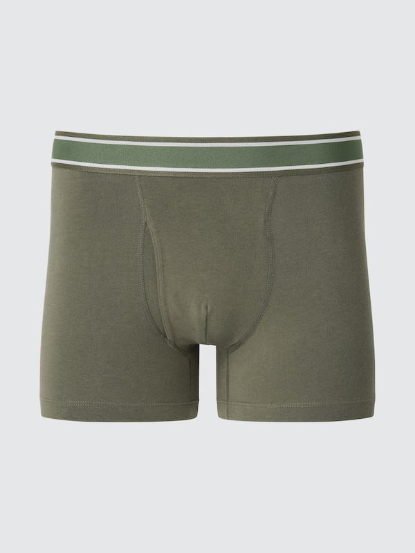 Cotton Boxer Briefs | Striped