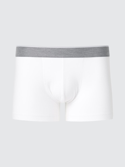 Uniqlo - Boxer En Coton (Taille Basse) - Blanc - L