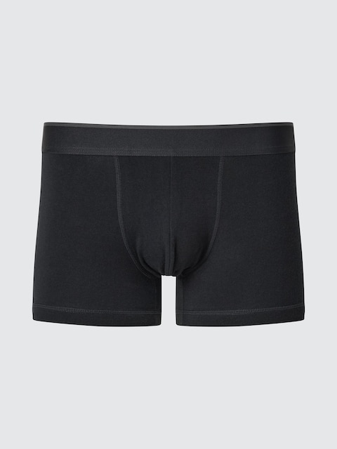 Uniqlo - Boxer En Coton (Taille Basse) - Noir - M