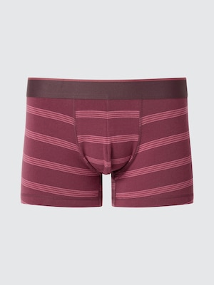 Cotton Boxer Briefs (Low Rise, Stripe)