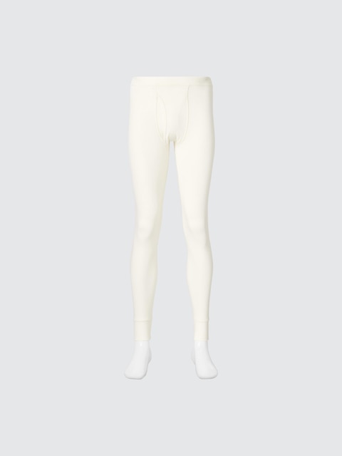 Uniqlo - Heattech Ultracálido Leggings Térmicos - Xs Blanco Oscuro Hombre