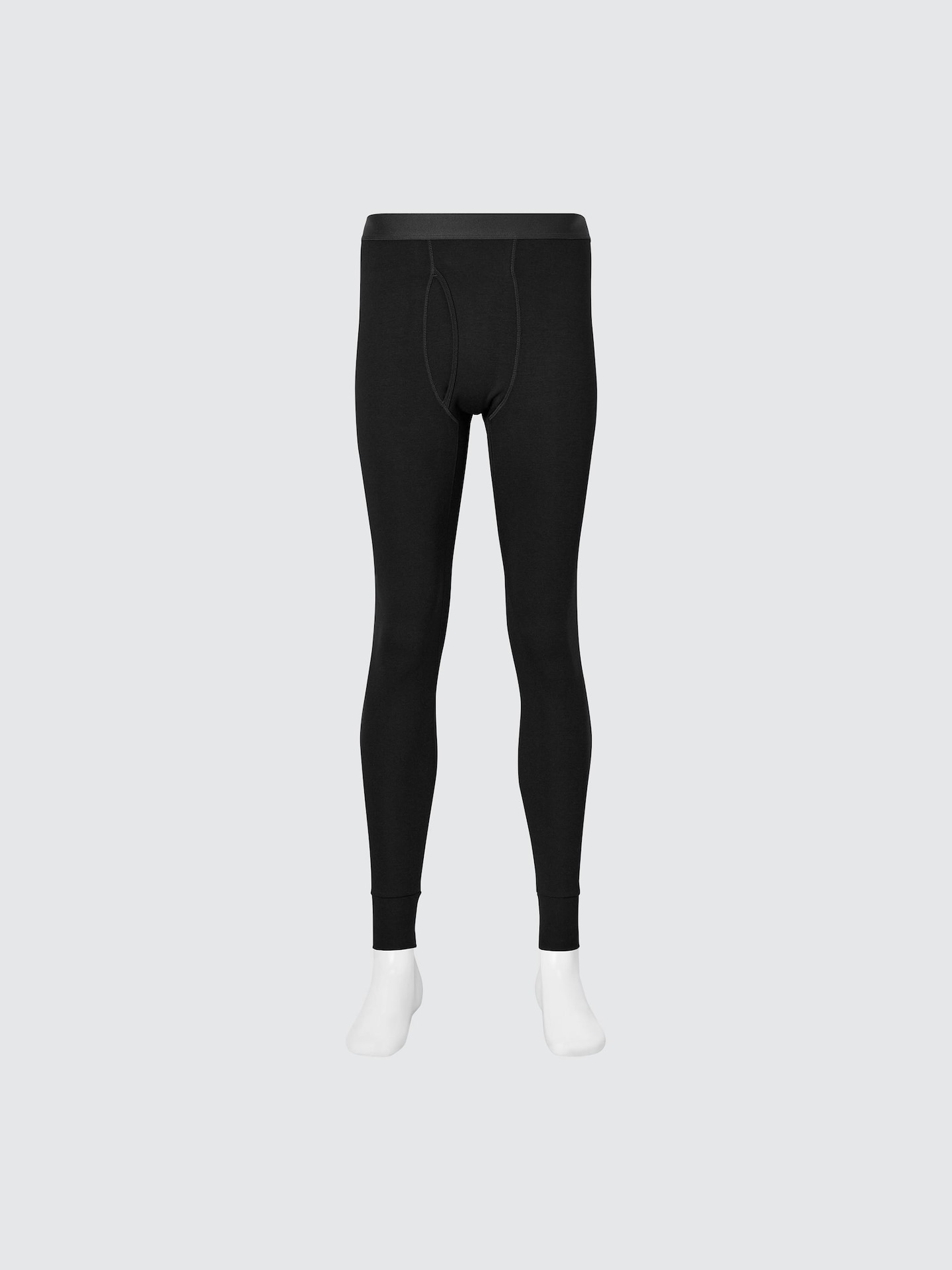 Мужские термокальсоны Uniqlo Heattech Ultra Warm, цвет: Чёрный — фото 1