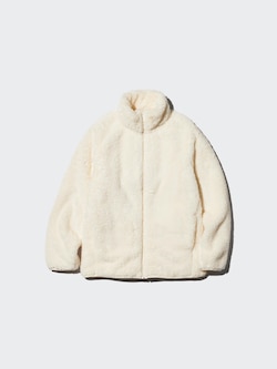 Fluffy Yarn Fleece Full-Zip Jacket