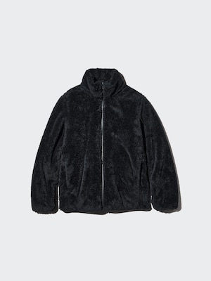 Fluffy Yarn Fleece Full-Zip Jacket