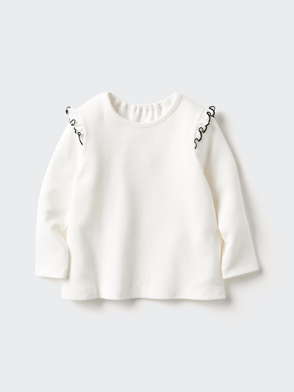 Baby Frilled T-Shirt | Long Sleeve