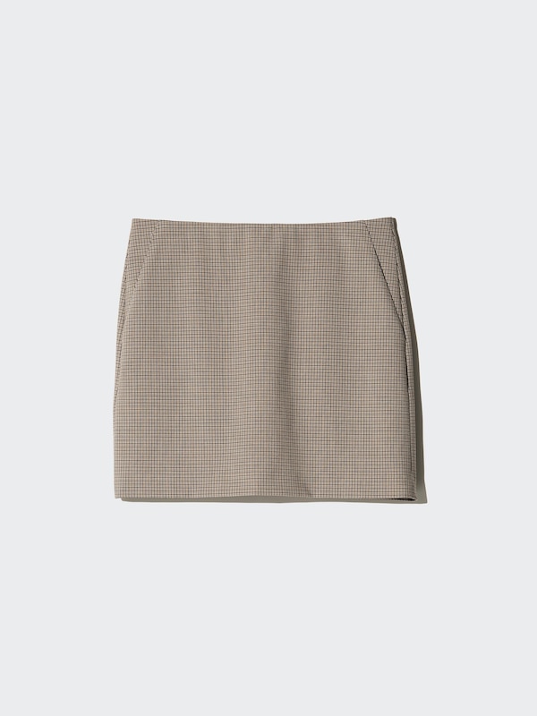Checked Skort