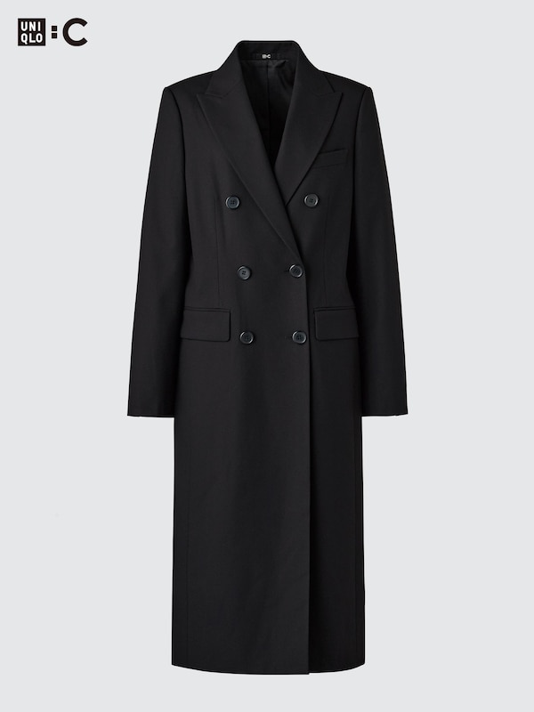 Double Breasted Long Coat