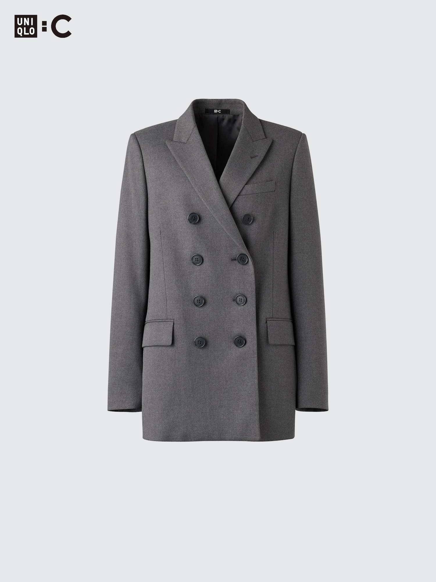 Women's Double Breasted Tailored Jacket | UNIQLO UK