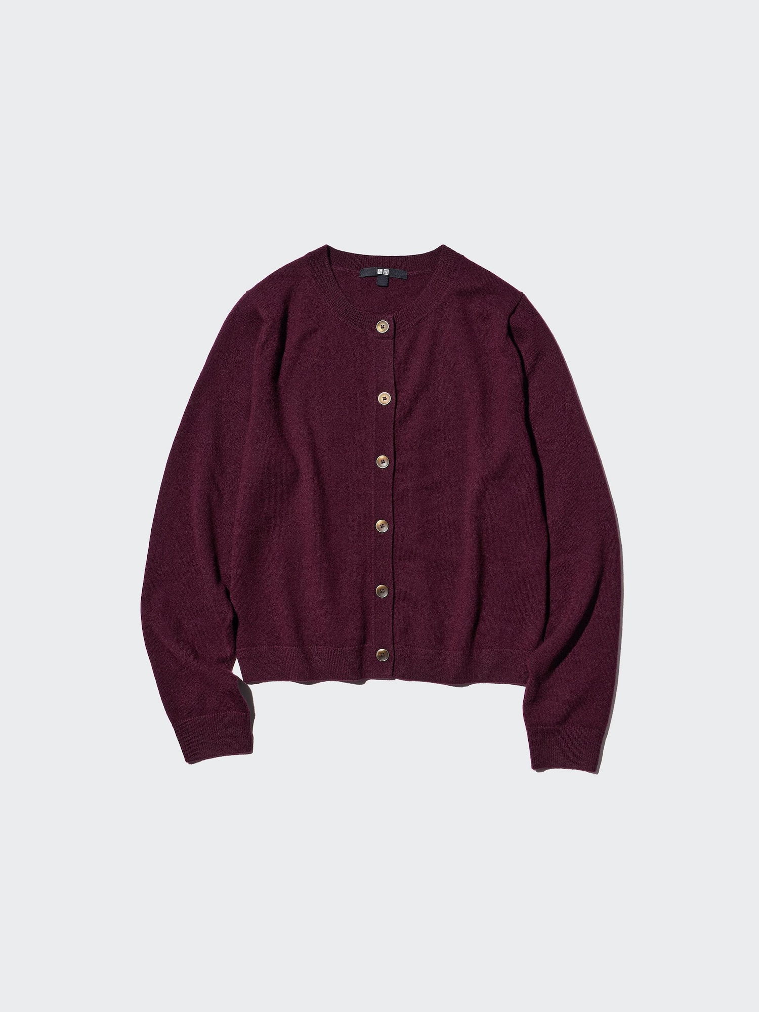 UNIQLO Women's Cashmere Short Cardigan, Red