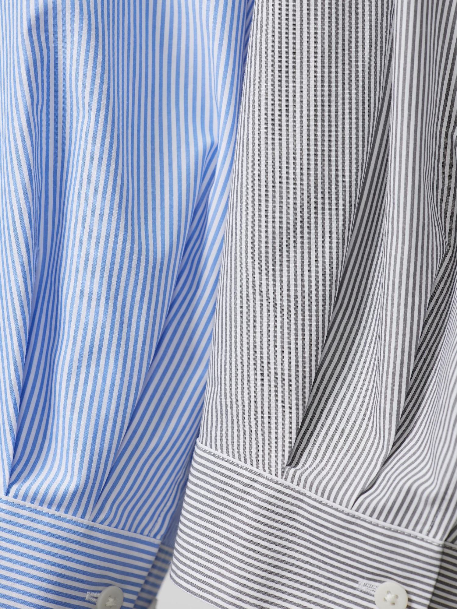 Cotton Cocoon Shirt | Striped | UNIQLO US