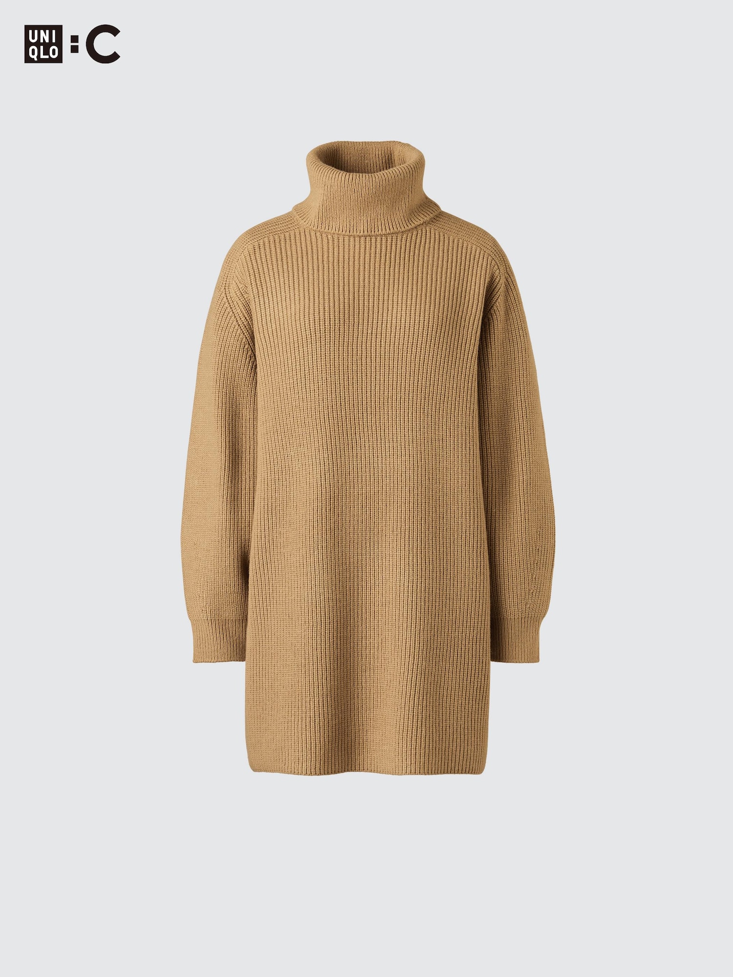 uniqlo cable knit dress Women's Knitted Mini sizescale:none