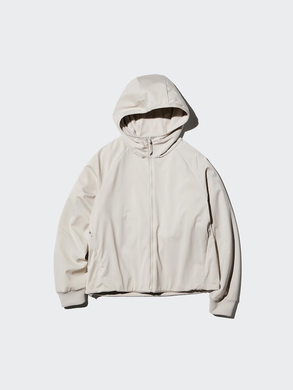 Windproof Fleece Reversible Full-Zip Hoodie