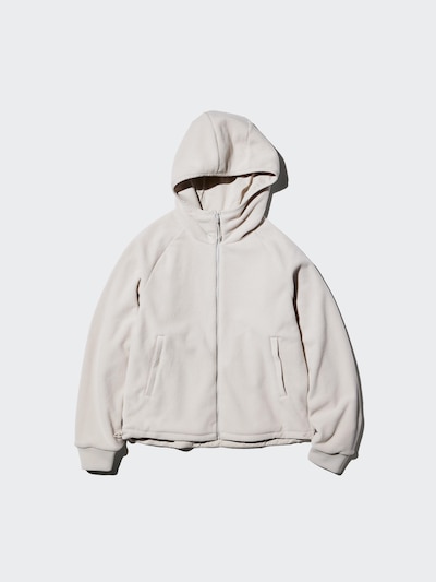 Stretch Windproof Fleece Full-Zip Hoodie