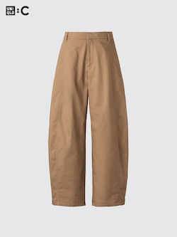 Pantalon 7/8ème incurvé en coton