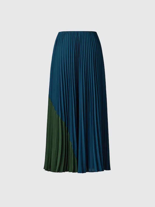 Pleated Long Skirt