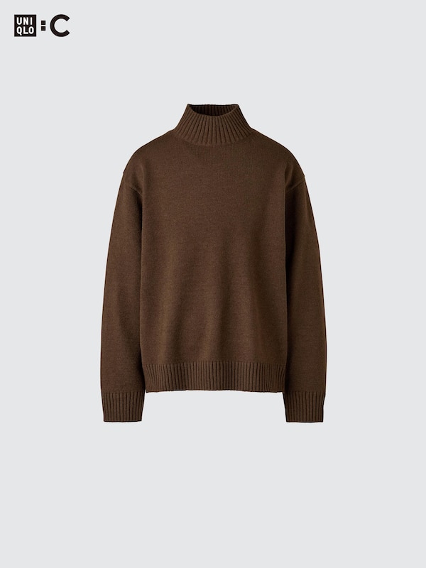 Low Gauge High Neck Sweater