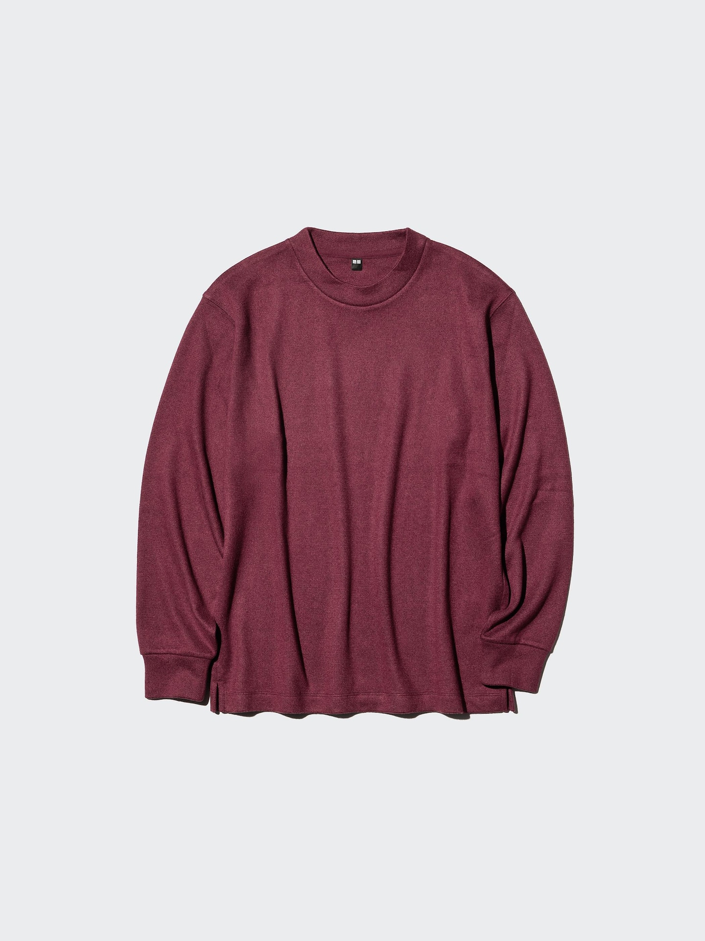 Футболка Uniqlo из мягкого флисового трикотажа, цвет: Чёрный — фото 7