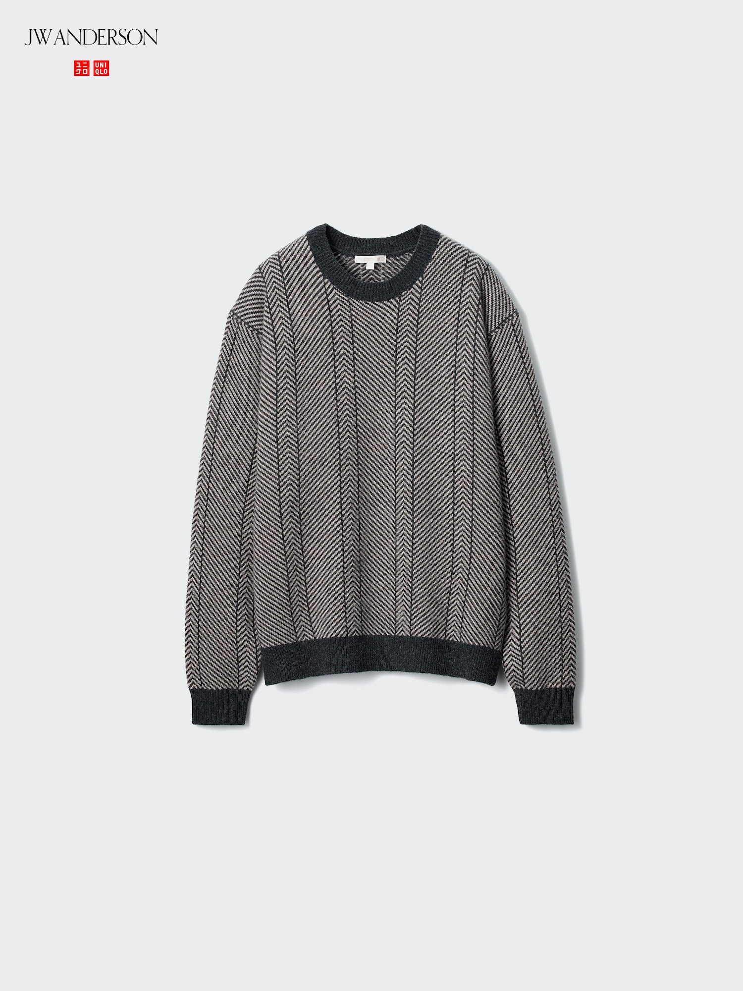 Unisex Lambswool Herringbone Sweater | UNIQLO US