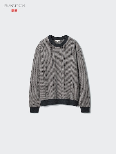 Lambswool Herringbone Sweater