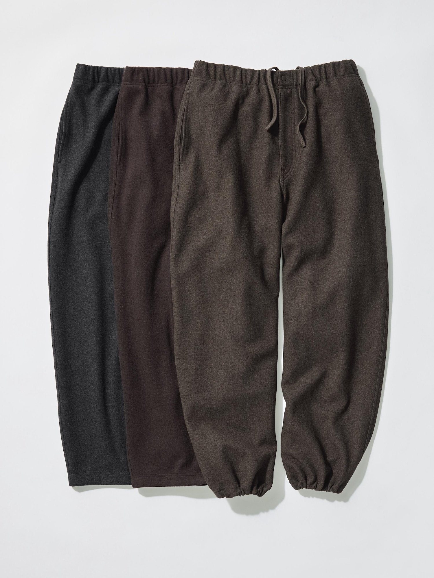 Brushed Wide Sweatpants | UNIQLO US