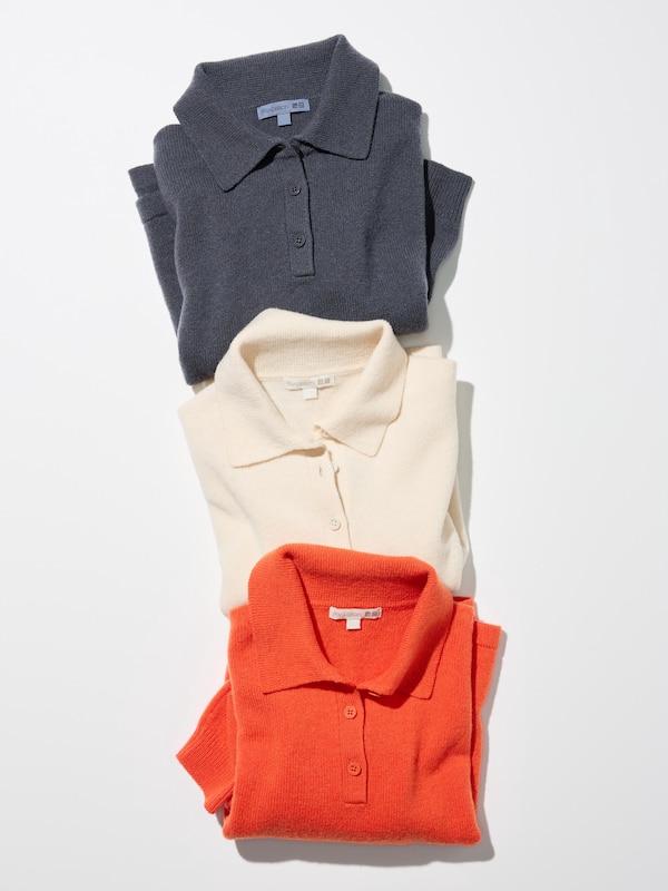 Lambswool Polo Sweater