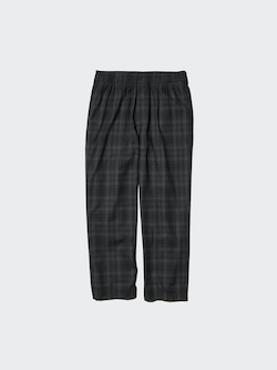 Flannel Easy Ankle Pants | Checked