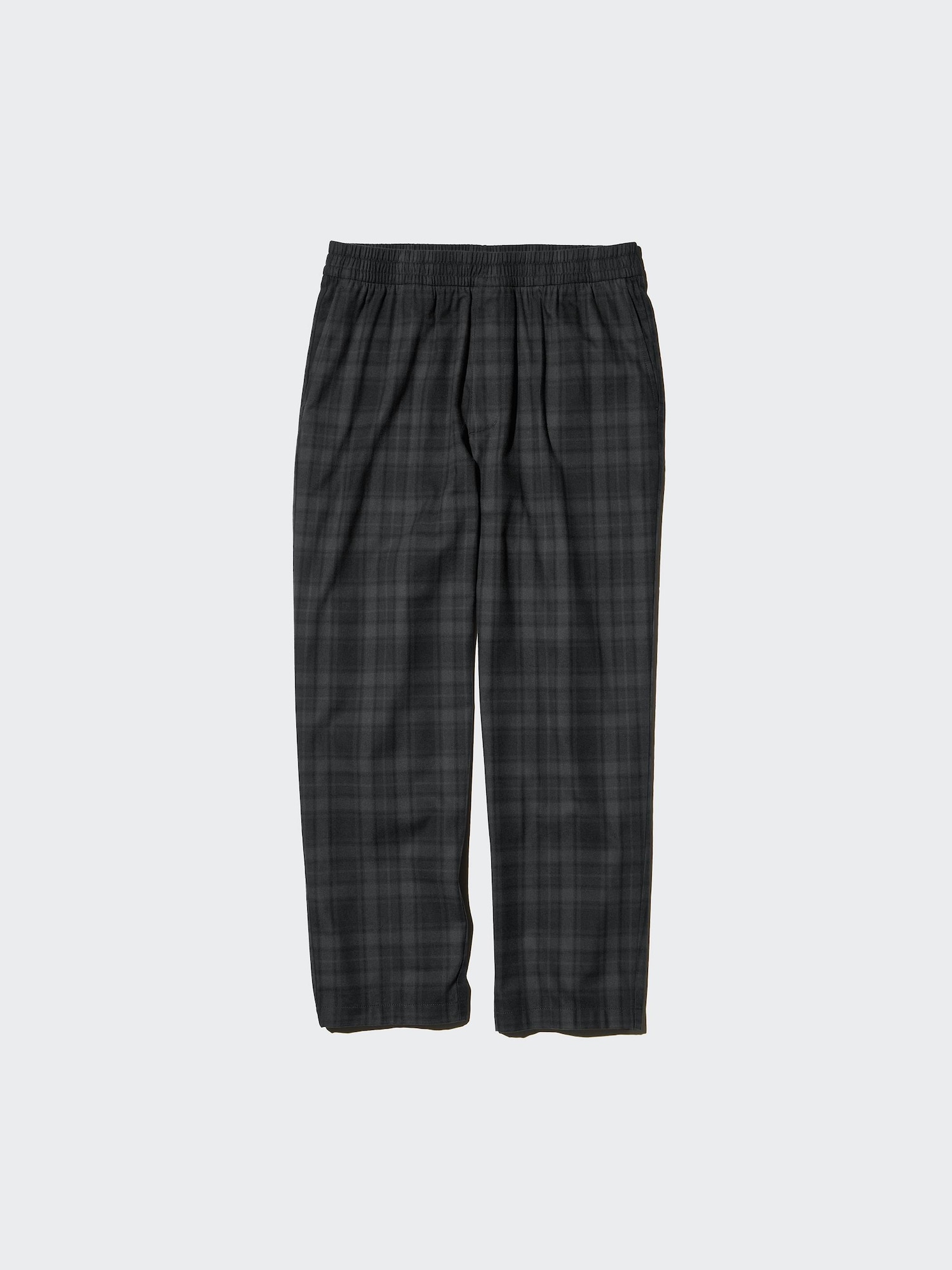 Flannel Easy Ankle Pants | Checked | UNIQLO US