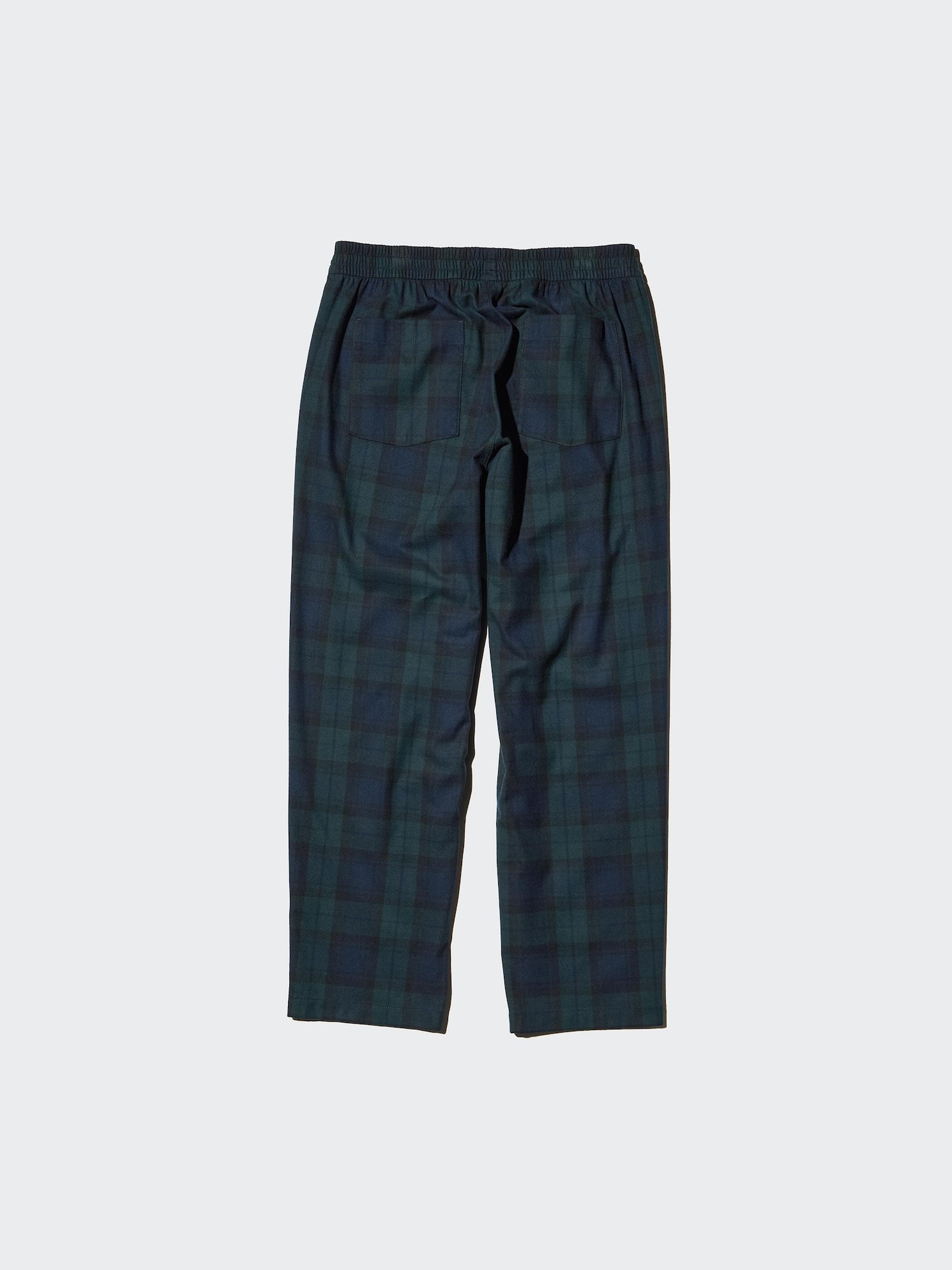 Flannel Easy Ankle Pants | Checked | UNIQLO US