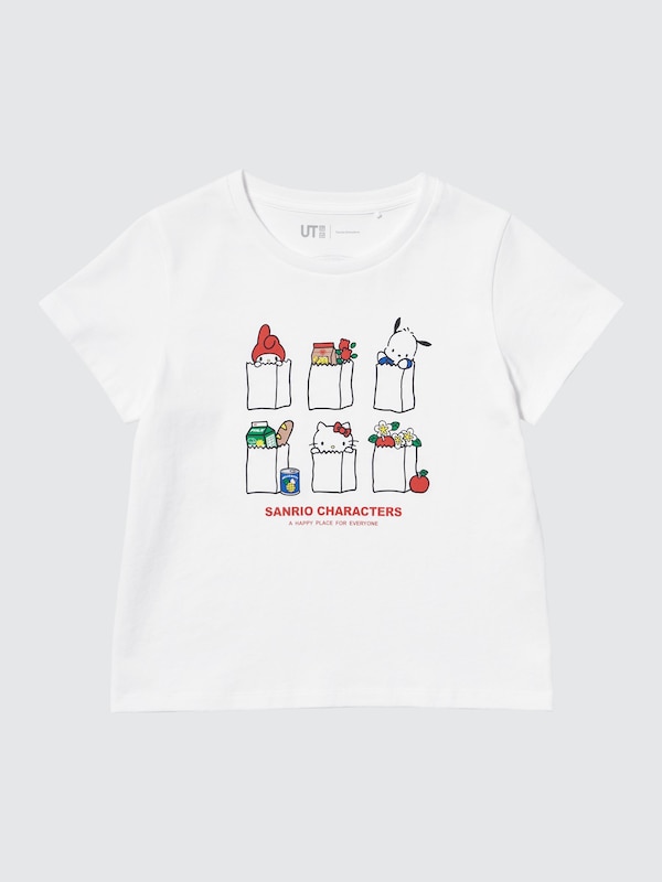 Sanrio characters Cropped UT Graphic T-Shirt