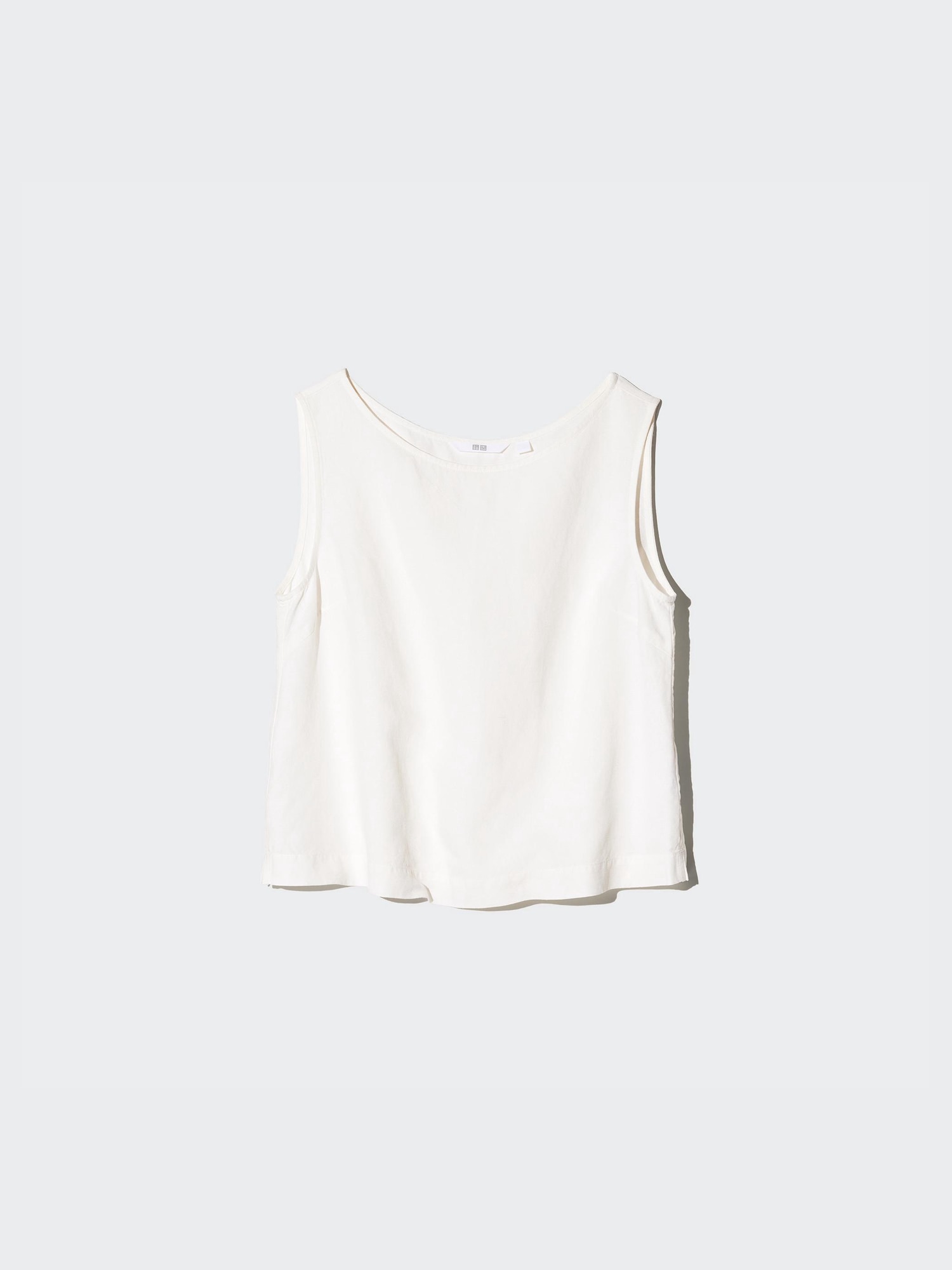 Linen Blend Sleeveless Blouse
