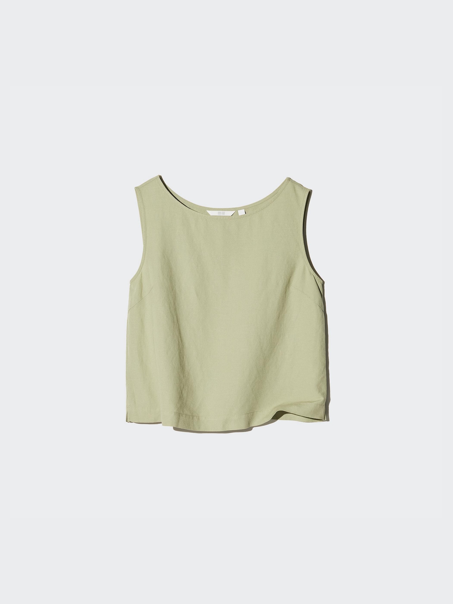 Linen Blend Sleeveless Blouse - thumbnail 6