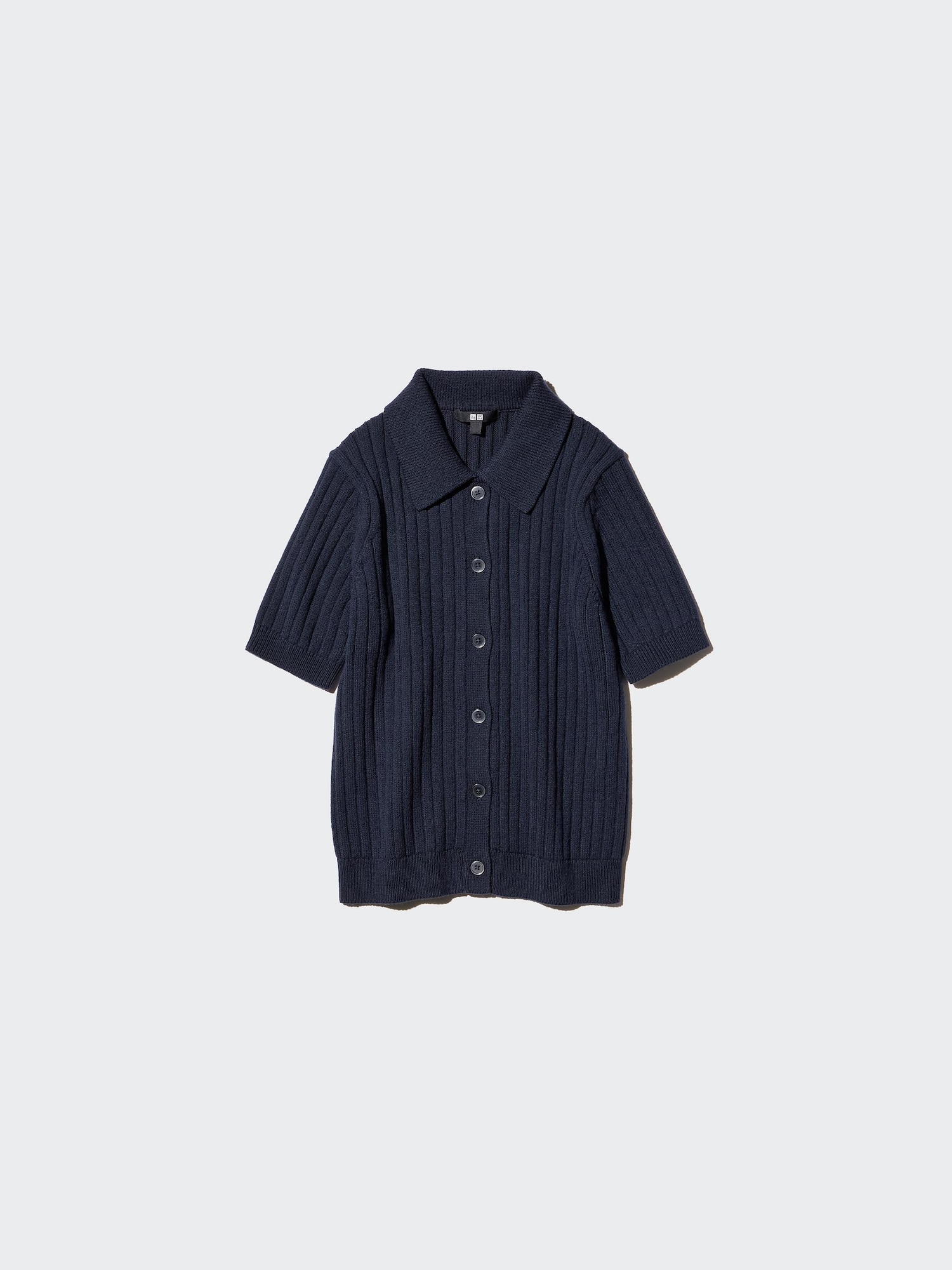 Women's Ribbed Polo Cardigan | Short Sleeve | UNIQLO US Women's Ribbed Polo Cardigan | Short Sleeve | UNIQLO US