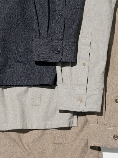 Brushed Cotton Long Sleeve Oversized Shirt