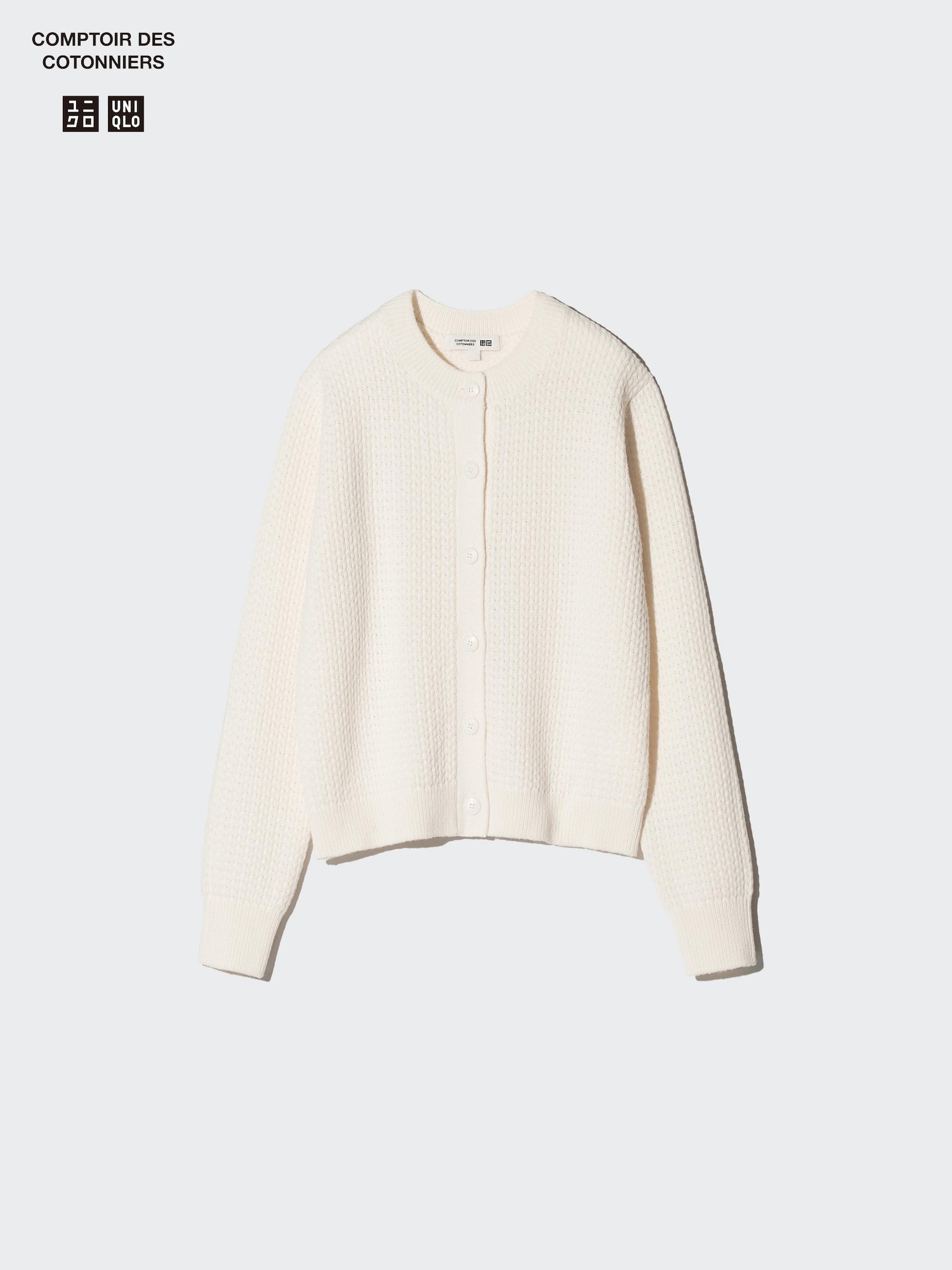 Women's Wool Blend Crew Neck Cardigan | UNIQLO IT