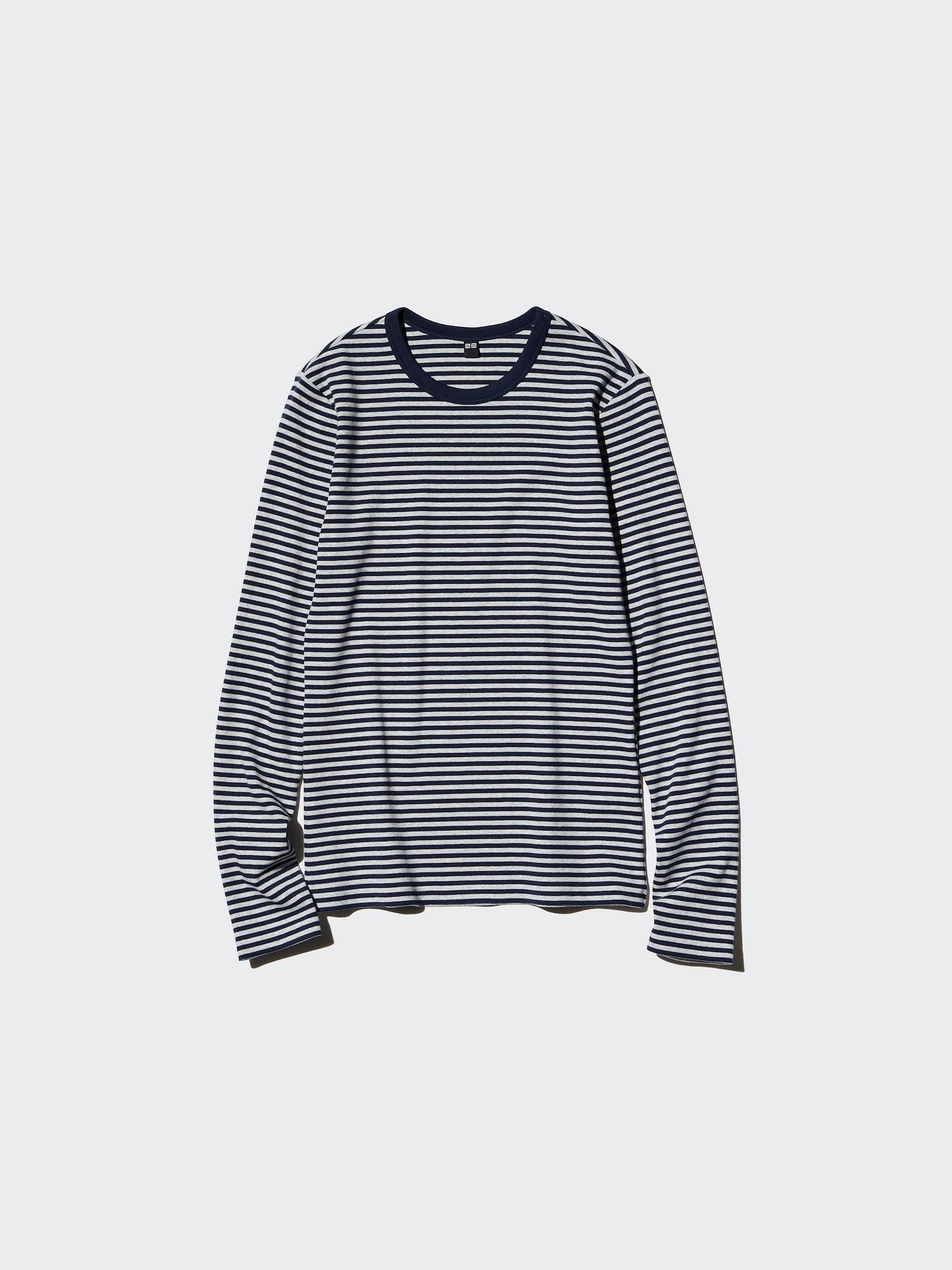 【ヨウジヤマモト】FUSED STRIPE LAYERED LONG-SLEEVED T-SHIRT COTTON JERSEY FUSED STRIPE LAYERED LONG-SLEEVED T-SHIRT(M