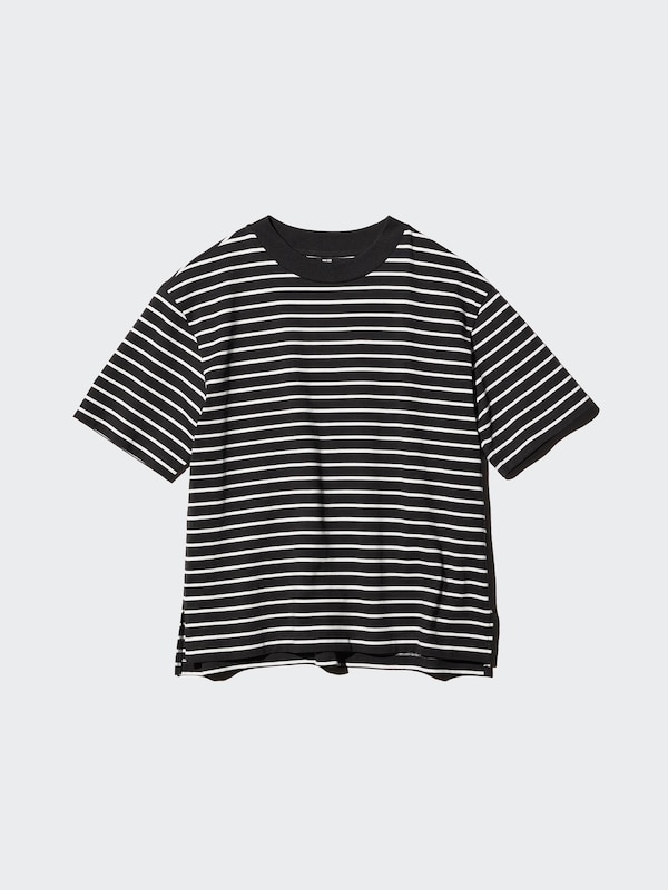AIRism Cotton T-Shirt | Striped