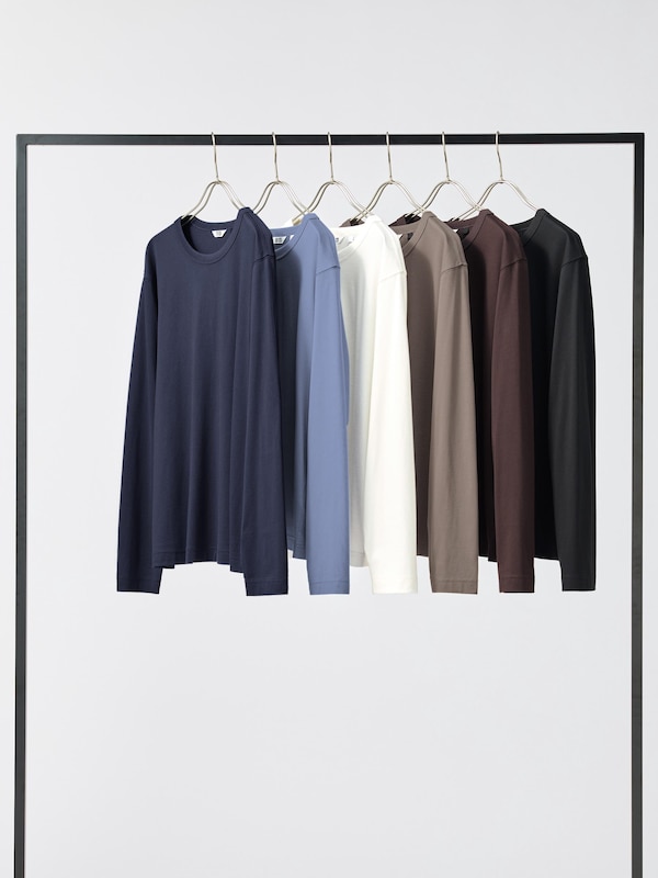 100% Supima Cotton T-Shirt (Long Sleeve)